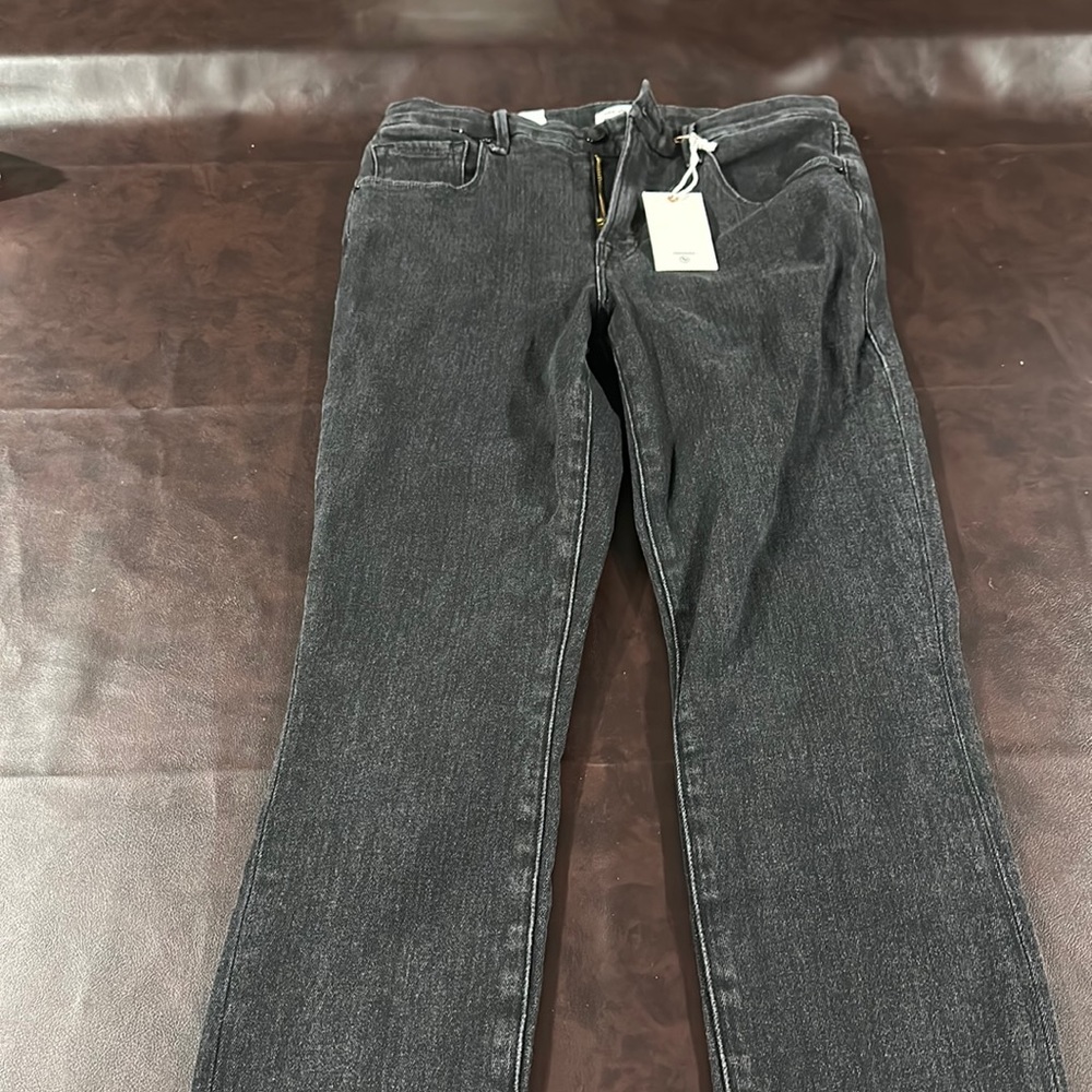 Black jeans - good American - size 8/29